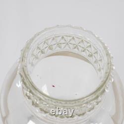 Vintage Tiffin Dakota Apothecary Glass Candy Jar Store Display 13in Pedestal
