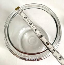 Vintage Tom's Toasted Peanuts Glass Store Counter Display Jar