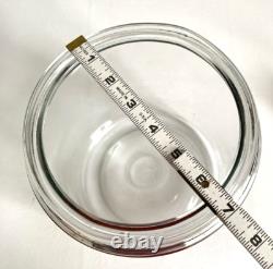 Vintage Tom's Toasted Peanuts Glass Store Counter Display Jar