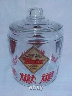 Vintage Twix Candy Peanut Jar, Tom's / Lance Gordon's Store Display