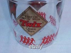 Vintage Twix Candy Peanut Jar, Tom's / Lance Gordon's Store Display