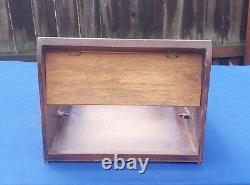 Vintage WEAREVER Advertising Wood/Glass Pen Nib Assortment Store Display Case