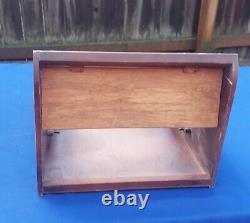 Vintage WEAREVER Advertising Wood/Glass Pen Nib Assortment Store Display Case