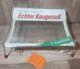 Vintage Wrigley's Germany Chewing Gum Counter Top Store Display Glass Tray Rare