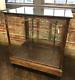 Vintage Wood & Glass General Store Floor Display Case 36 W X 26 D X 41 Tall