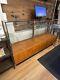 Vintage Wood/glass Mercantile Display Case 43 High, 70 Long, 18 Wide