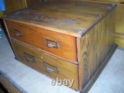 Vintage Wood and Glass Store KNIFE Display Case