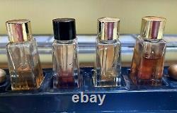 Vtg CARON store tester unit display 4 Bottles withglass daubers Circa 1930s Mini