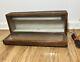 Vtg Mcm Parker Pen Wood & Glass No. 318 Display Case By Ressinger Ferrill & Co