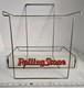 Vtg Rolling Stone Magazine Wire Store Display Rack Lucite Or Acrylic Sign Rare