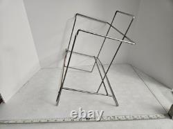 Vtg Rolling Stone Magazine Wire Store Display Rack Lucite or Acrylic Sign RARE