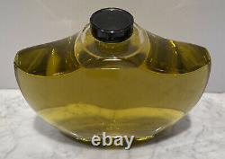 Vtg Shalimar Guerlain Factice Perfume Store Display Dummy Bottle Glass Cologne