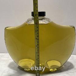 Vtg Shalimar Guerlain Factice Perfume Store Display Dummy Bottle Glass Cologne