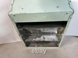 Vtg Vicks, Countertop Store, Display Vtg Tin Sign, Glass Bottle Advertisement