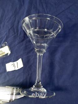 WILLIAM YEOWARD CRYSTAL COCO MARTINI GLASS Store Display