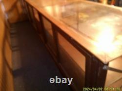 Wilmarth Vintage Showcase Store Counter Display Cabinet 12