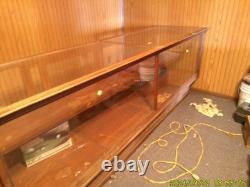Wilmarth Vintage Showcase Store Counter Display Cabinet 12