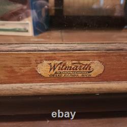 Wilmarth Vintage Showcase Store Counter Display Cabinet 12