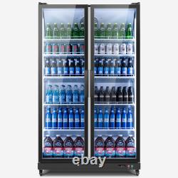 Yeego Commercial Display Beverage Refrigerator 27.12 Cu. Ft For Supermarket/Store