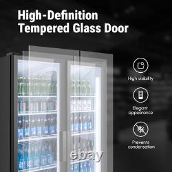 Yeego Commercial Display Beverage Refrigerator 27.12 Cu. Ft For Supermarket/Store