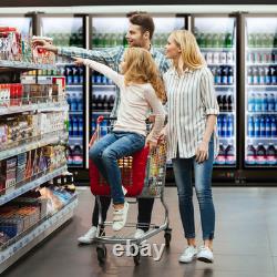 Yeego Commercial Display Beverage Refrigerator 27.12 Cu. Ft For Supermarket/Store